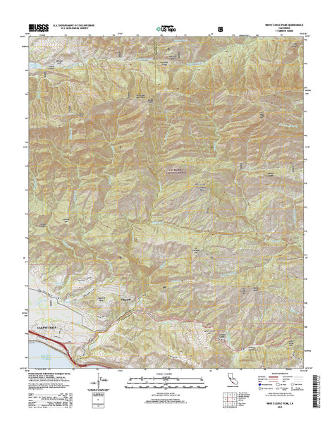 White Ledge Peak, CA