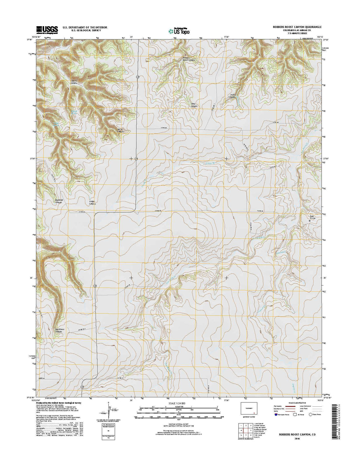 Robbers Roost Canyon, CO