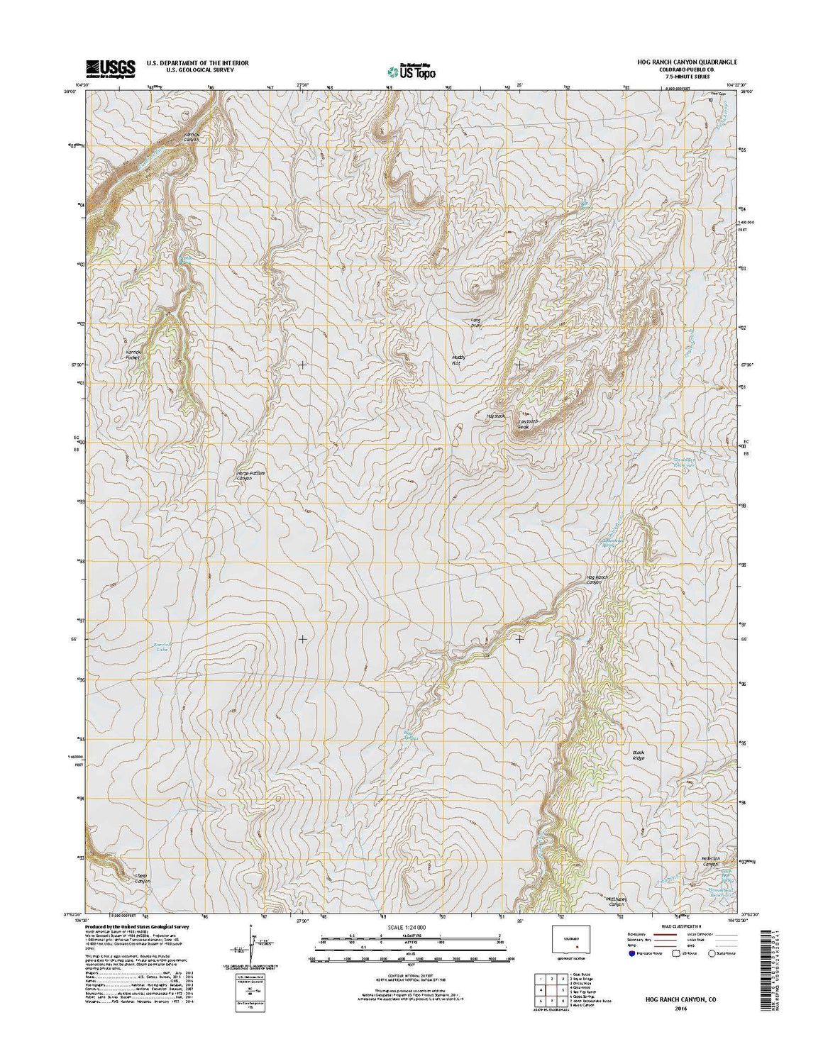 Hog Ranch Canyon, CO