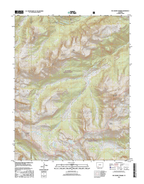 Rio Grande Pyramid, CO