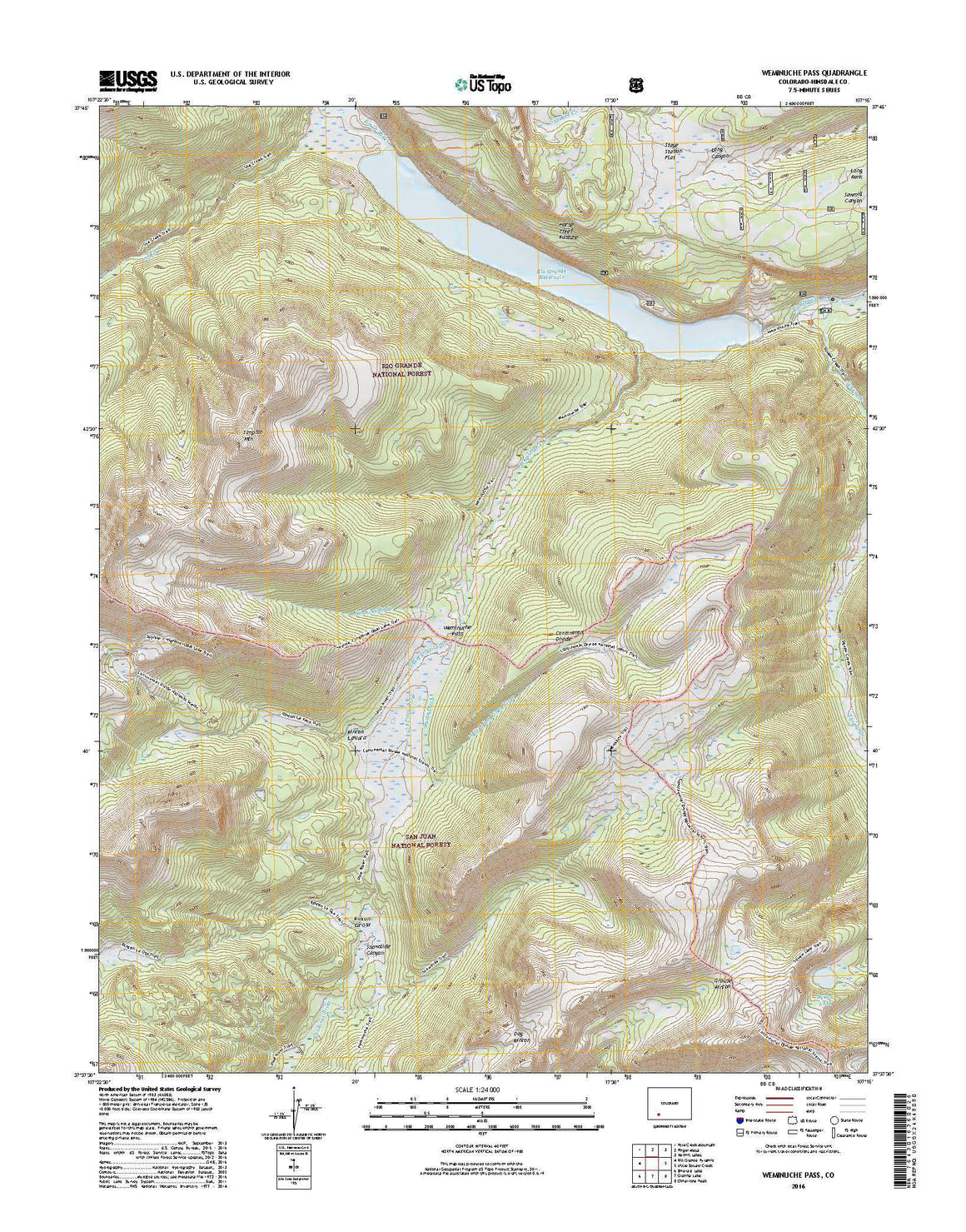 Weminuche Pass, CO