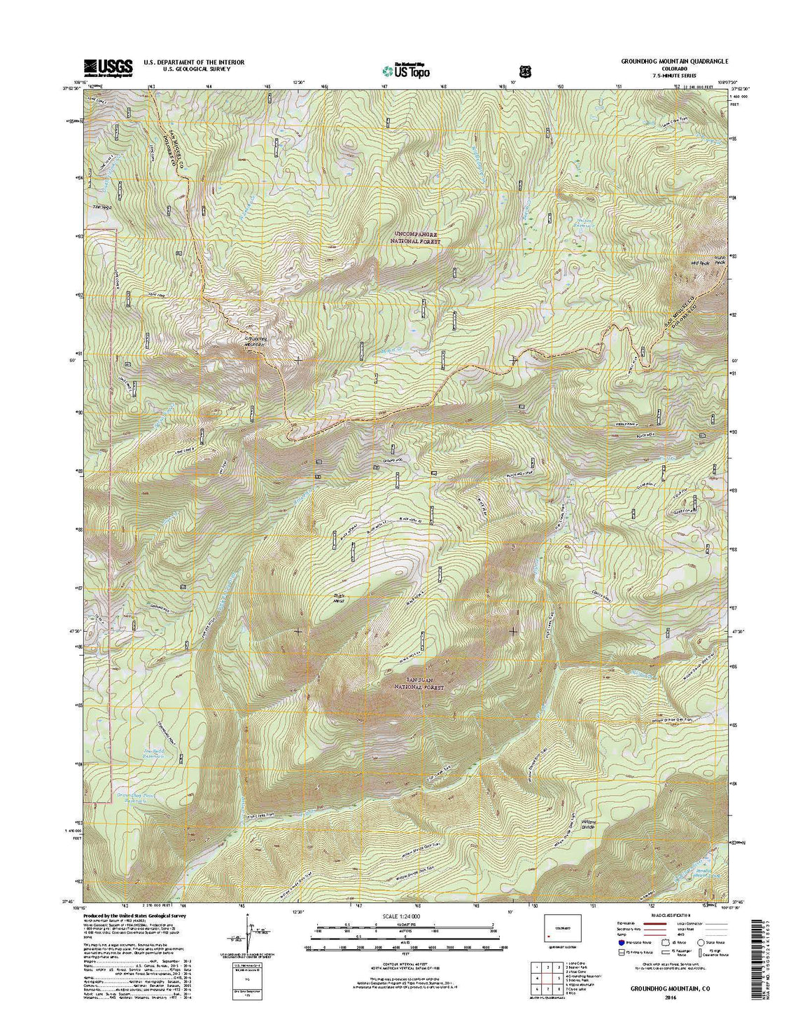 Groundhog Mountain, CO