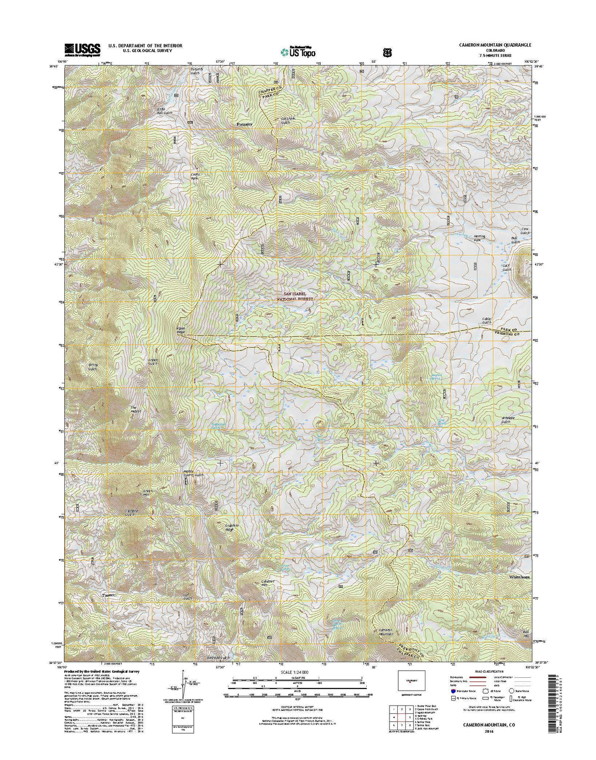 Cameron Mountain, CO