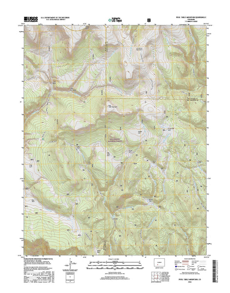 Pool Table Mountain, CO