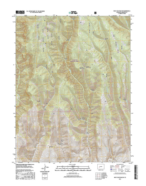 West Elk Peak SW, CO