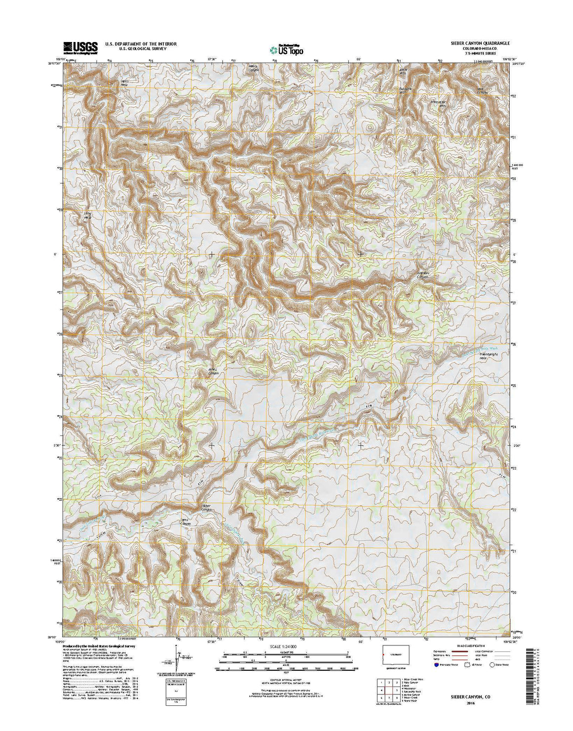 Sieber Canyon, CO