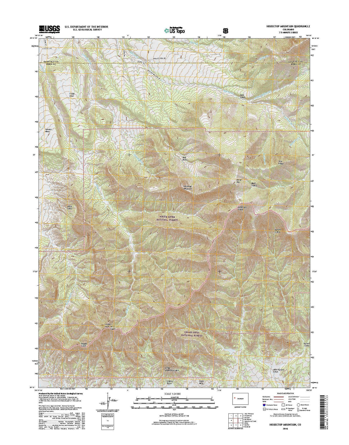 Housetop Mountain, CO