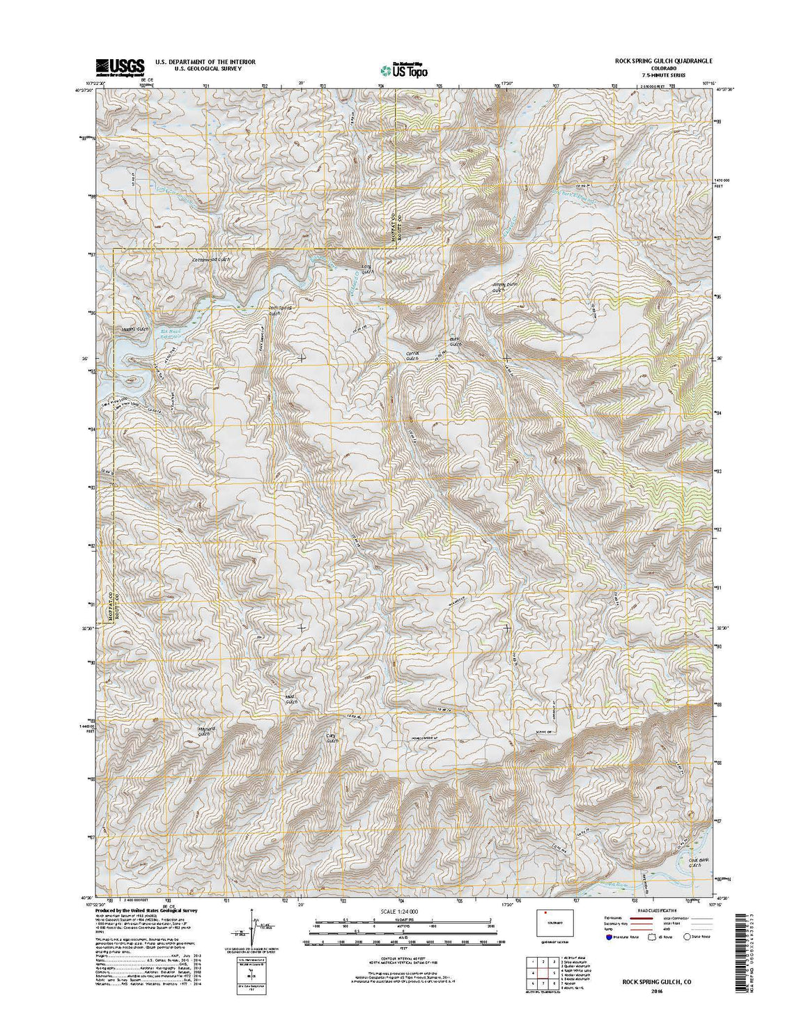 Rock Spring Gulch, CO