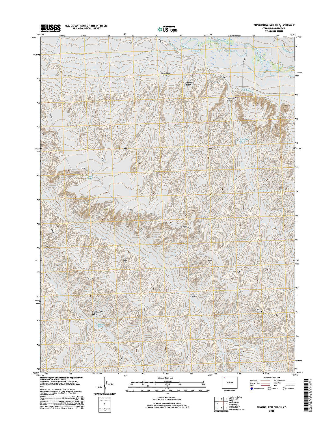 Thornburgh Gulch, CO