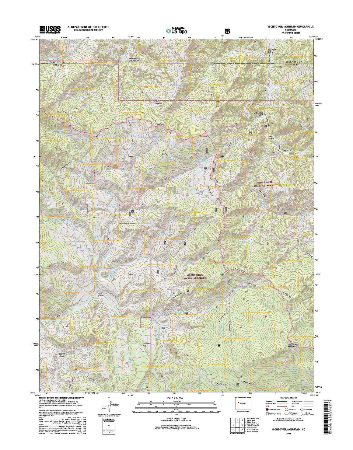 Hightower Mountain, CO