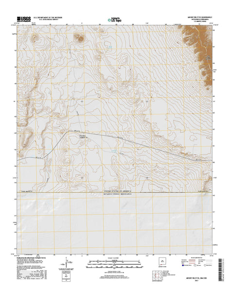 Mount Riley SE, NM-CHH