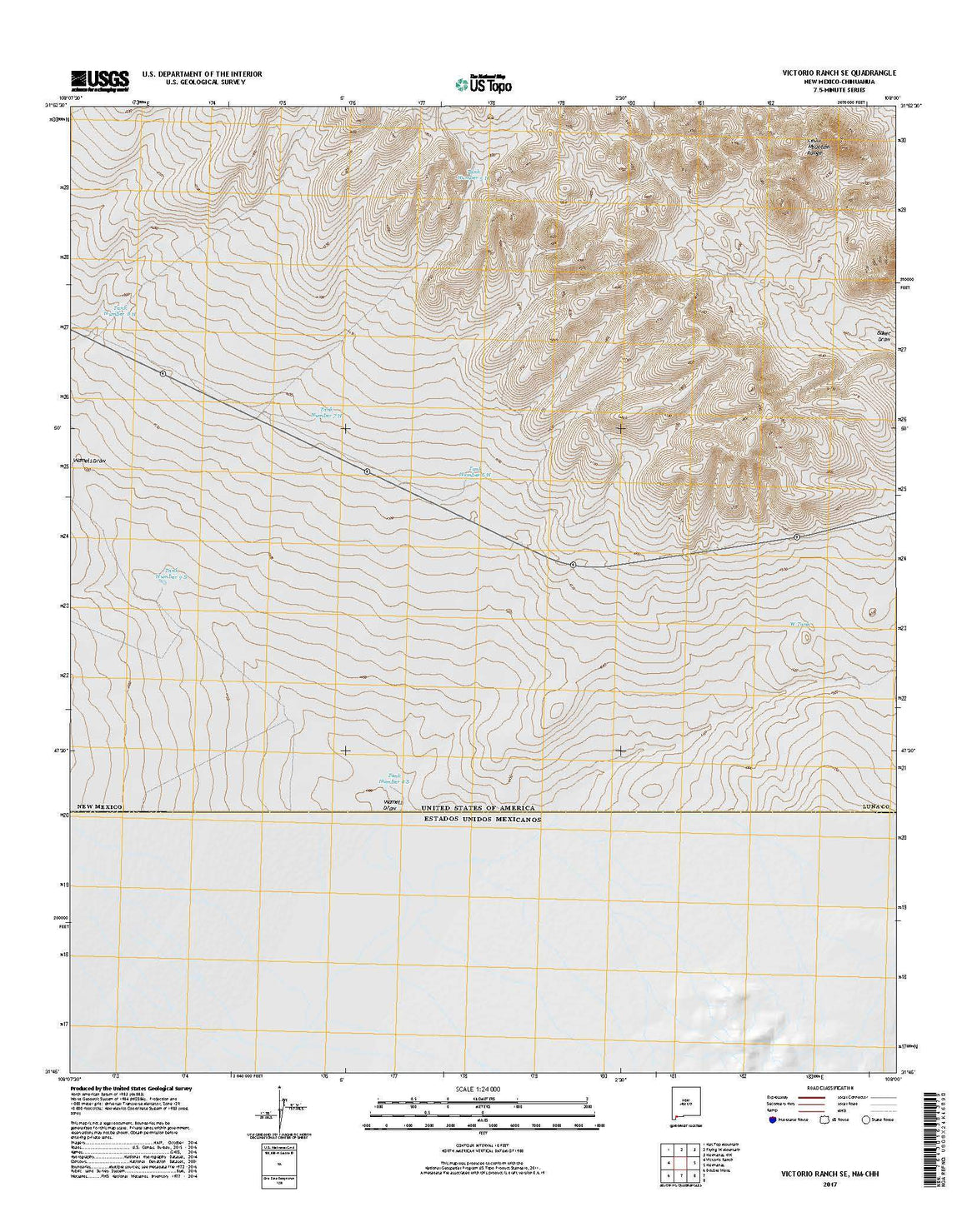 Victorio Ranch SE, NM-CHH