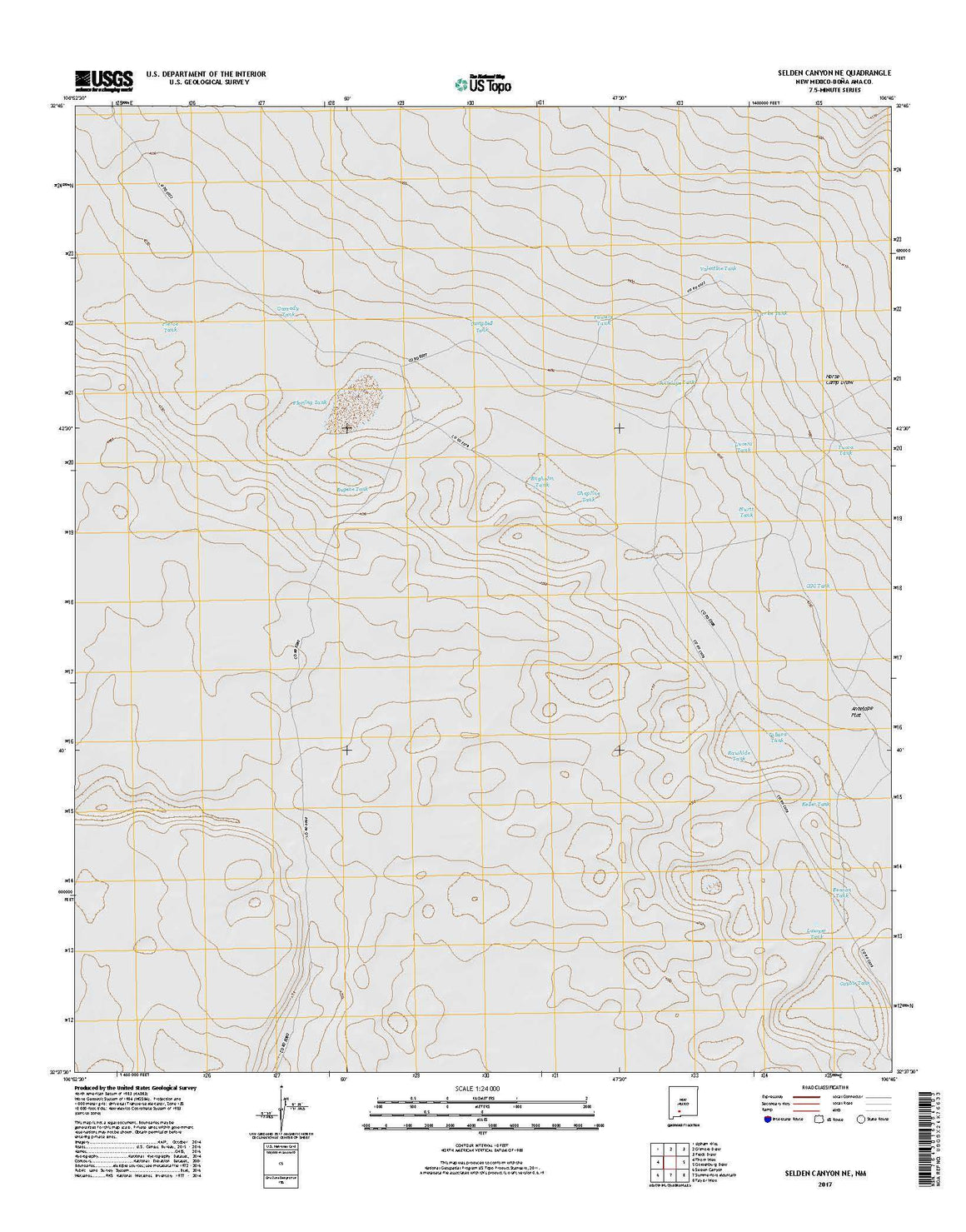 Selden Canyon NE, NM