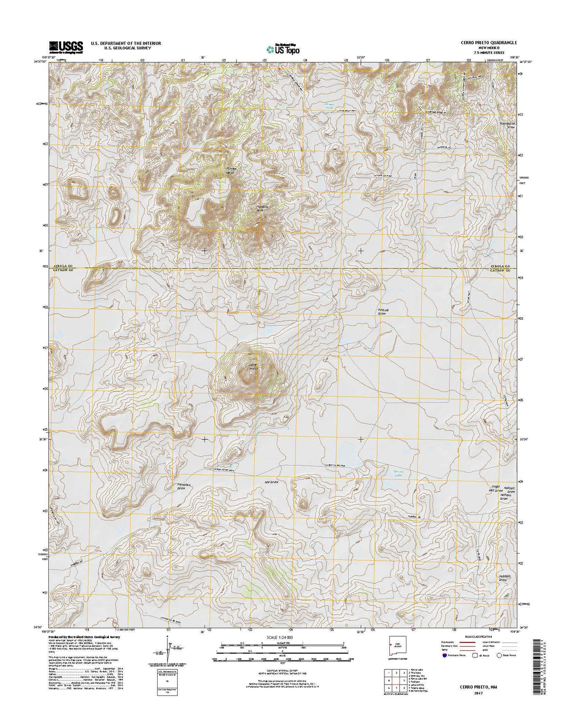 Cerro Prieto, NM