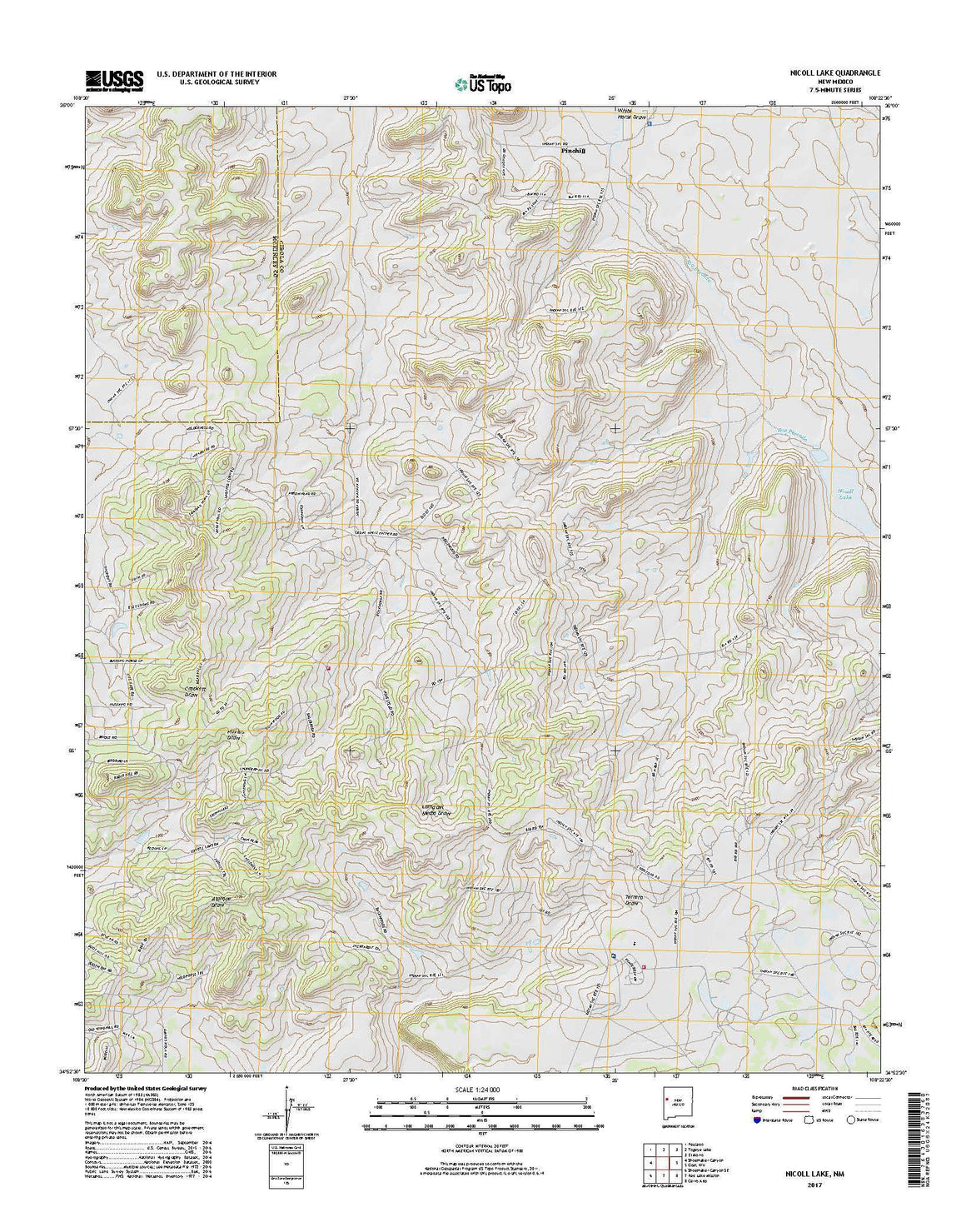 Nicoll Lake, NM