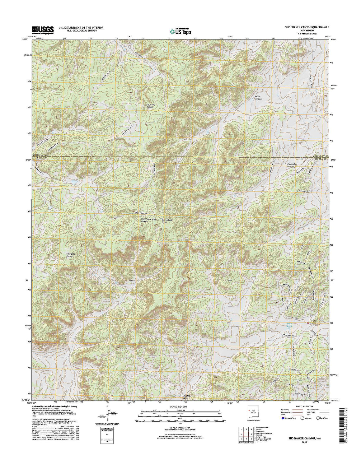 Shoemaker Canyon, NM