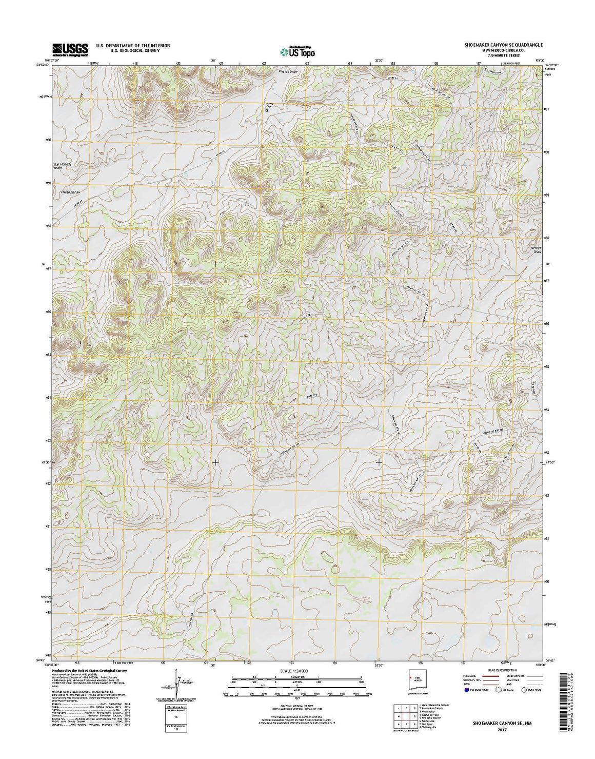Shoemaker Canyon SE, NM