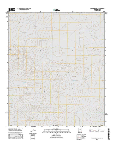 Paduca Breaks East, NM-TX