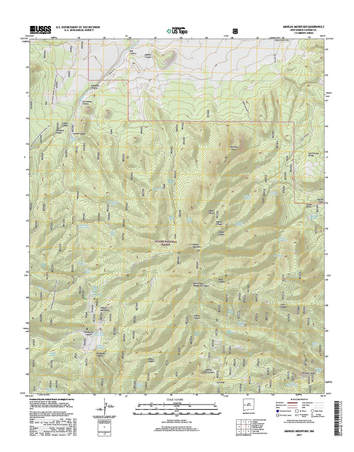 Mangas Mountain, NM