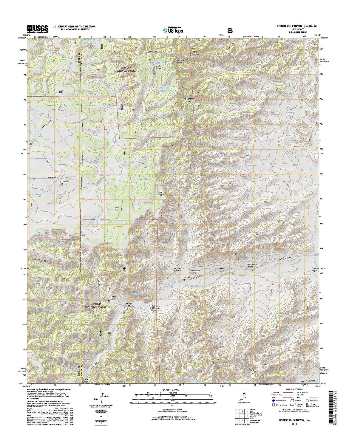 Robertson Canyon, NM