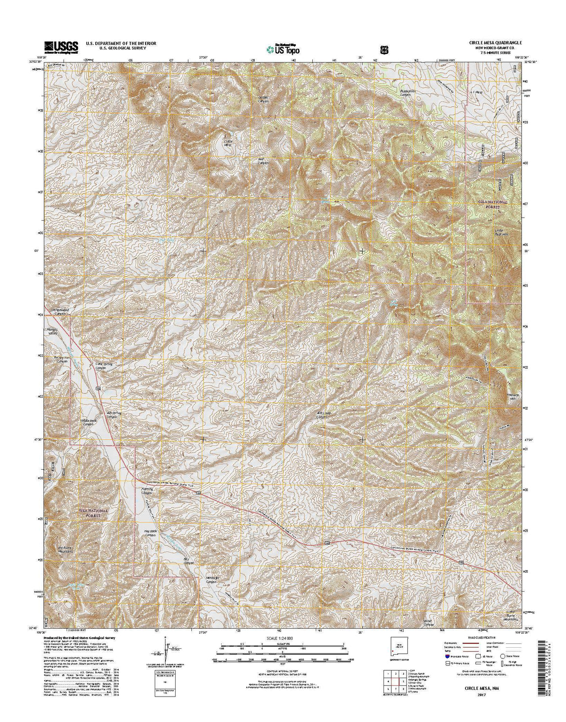 Circle Mesa, NM