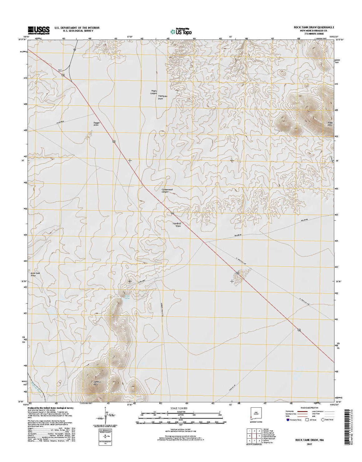 Rock Tank Draw, NM