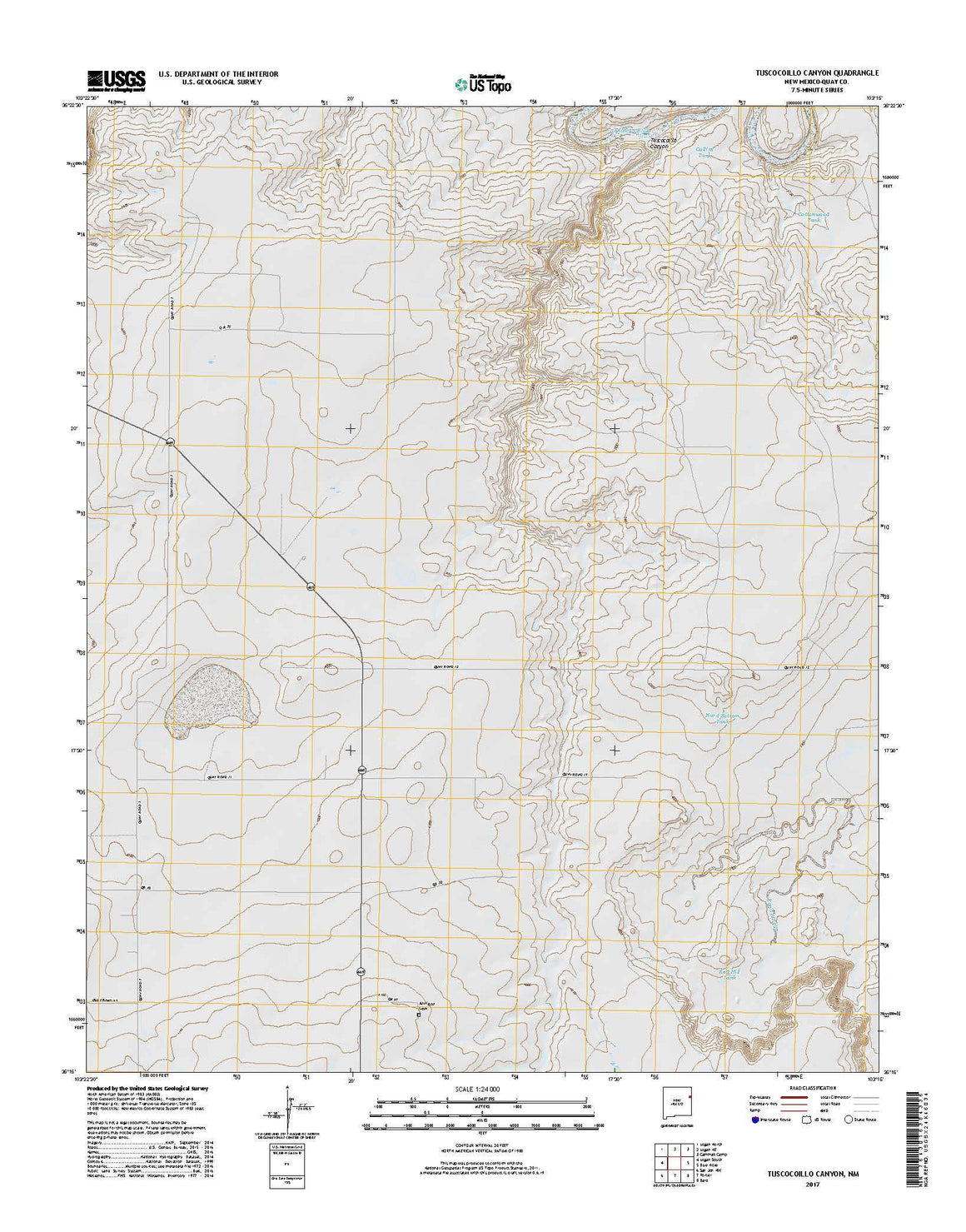 Tuscocoillo Canyon, NM