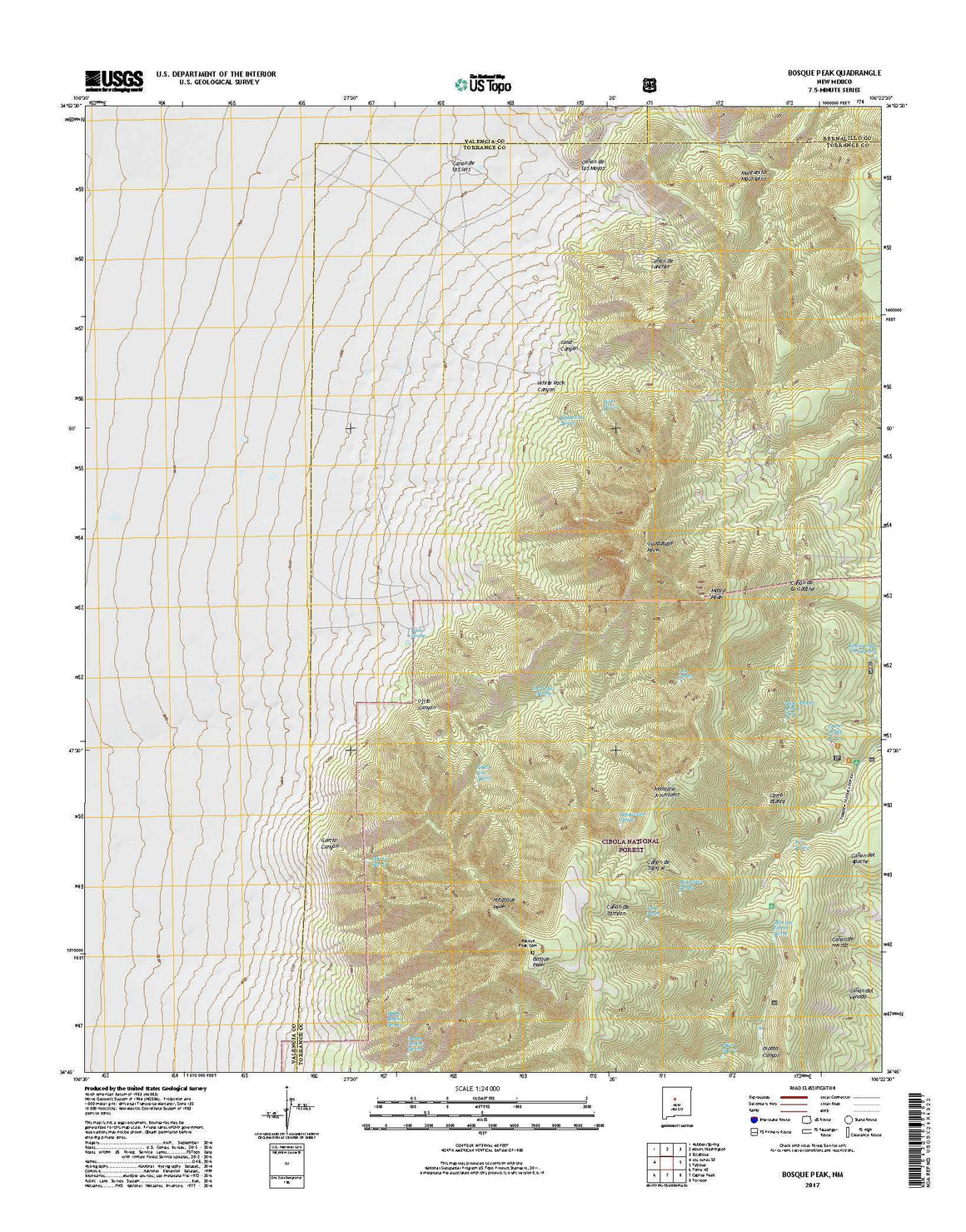 Bosque Peak, NM