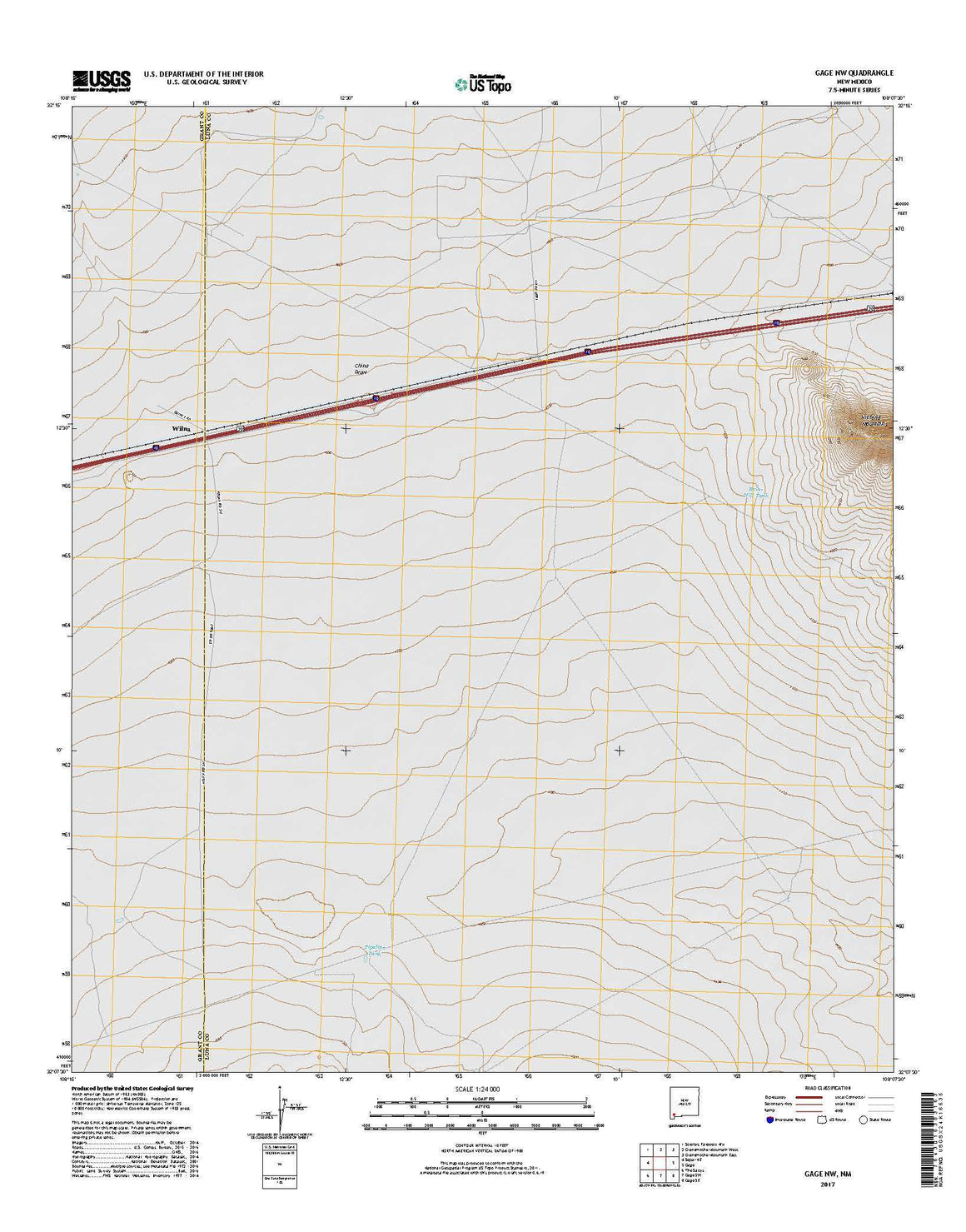 Gage NW, NM