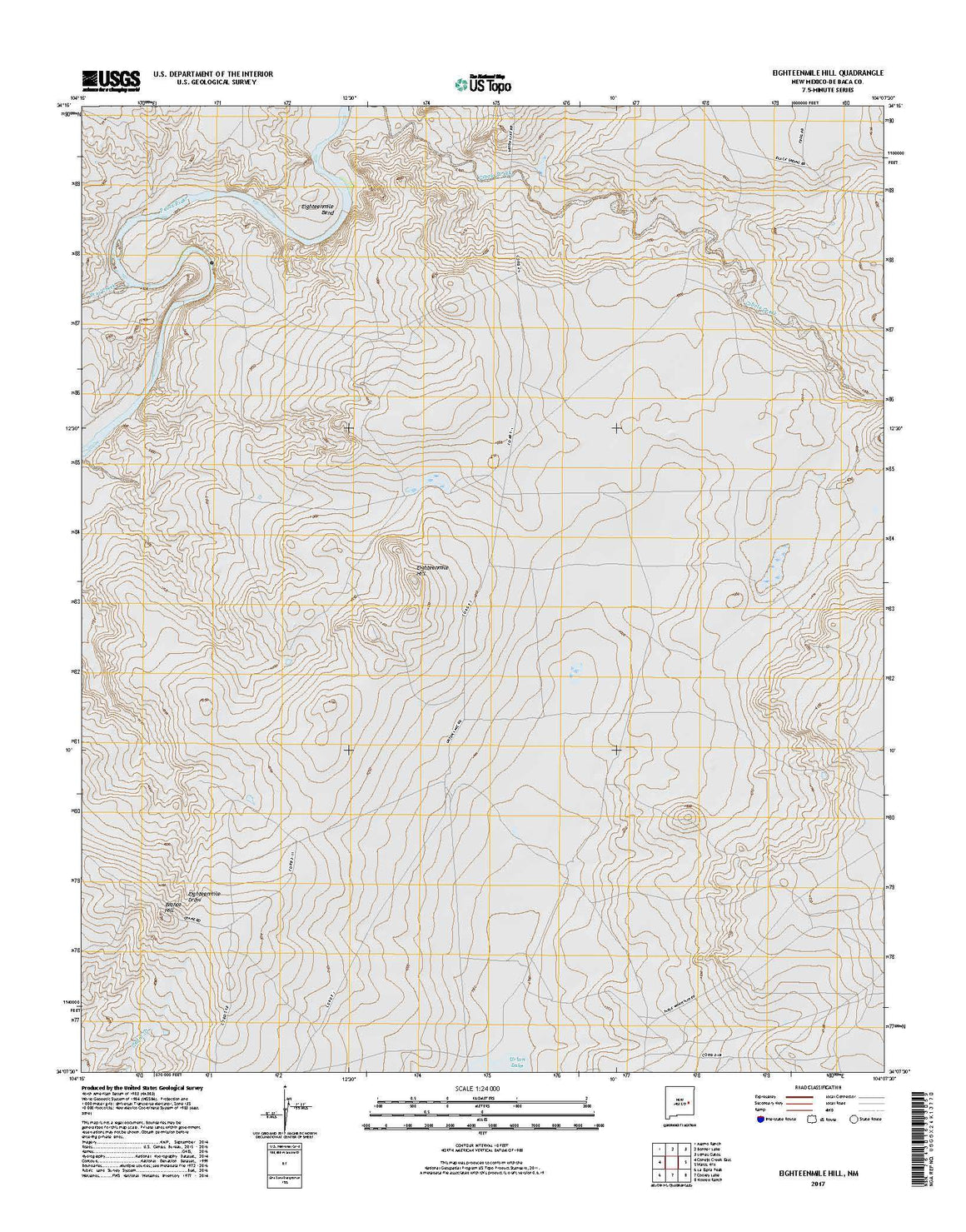 Eighteenmile Hill, NM