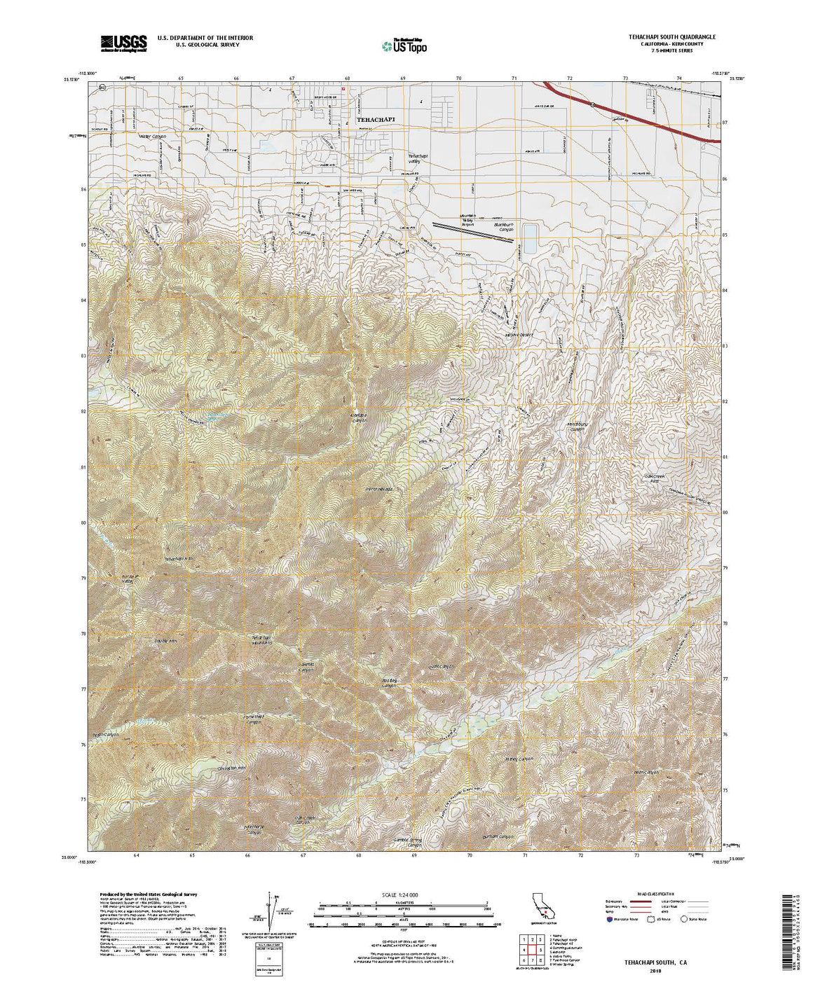 Tehachapi South, CA