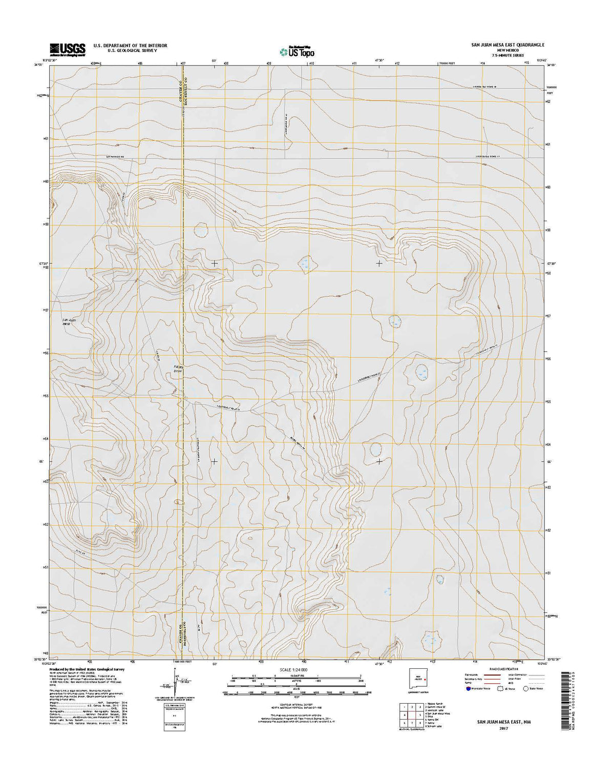 San Juan Mesa East, NM