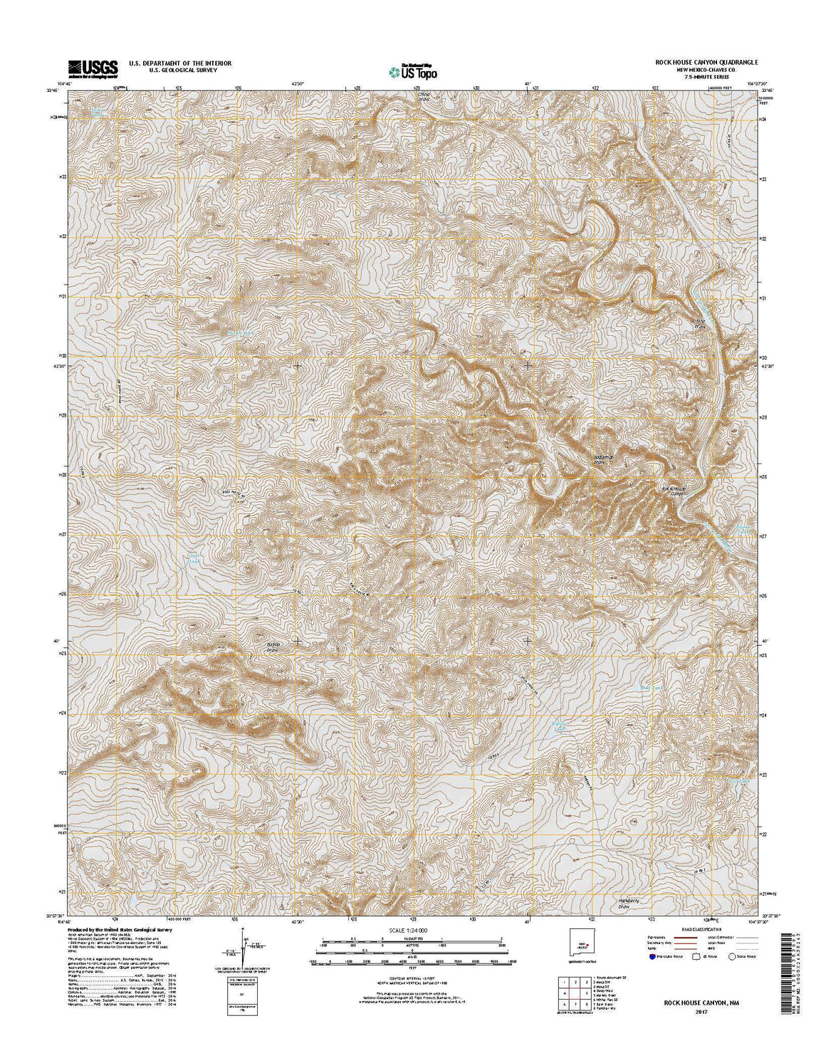 Rock House Canyon, NM