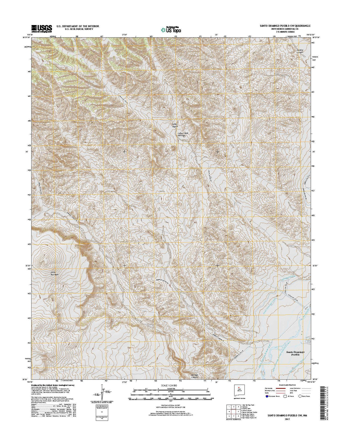 Santo Domingo Pueblo SW, NM