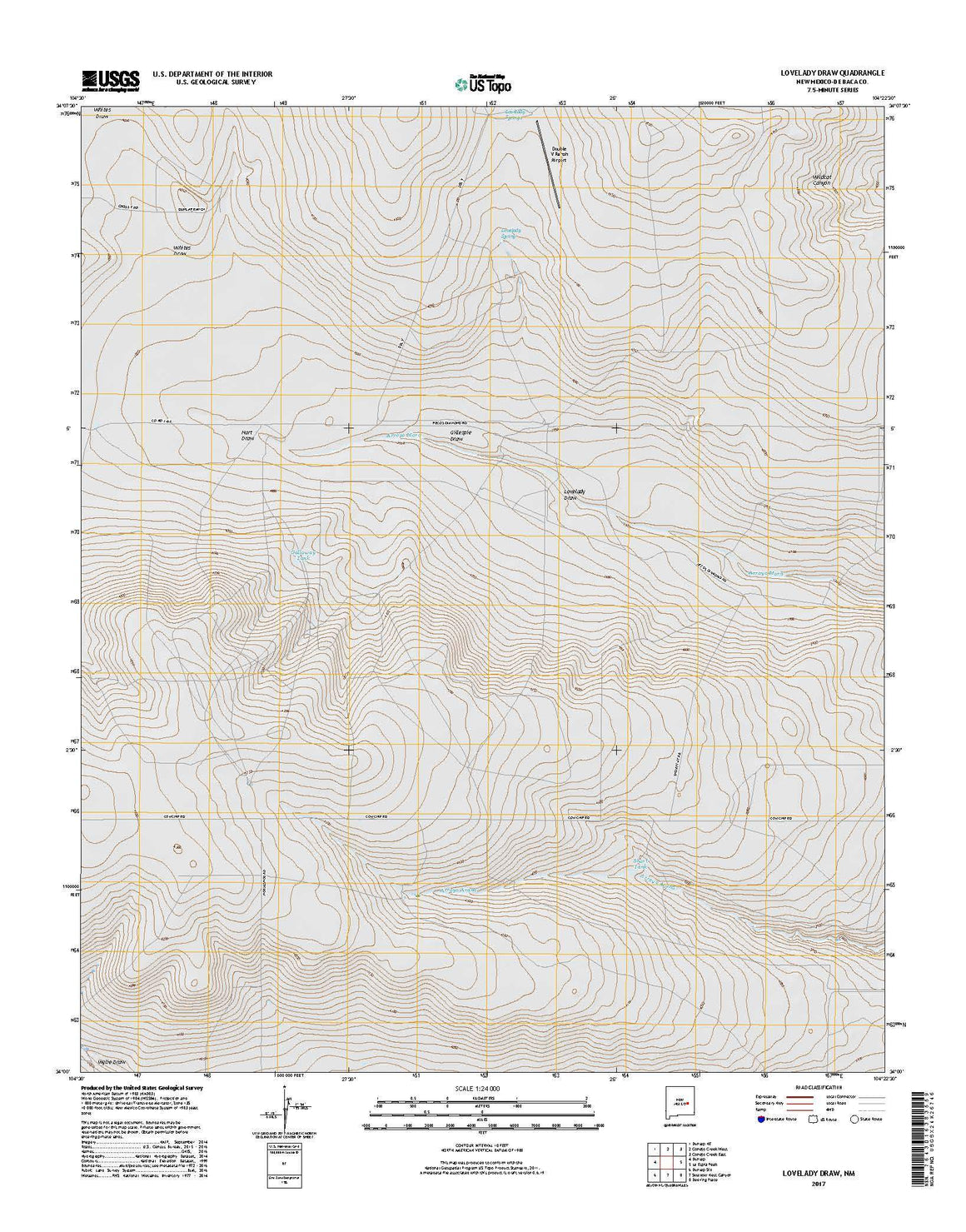 Lovelady Draw, NM