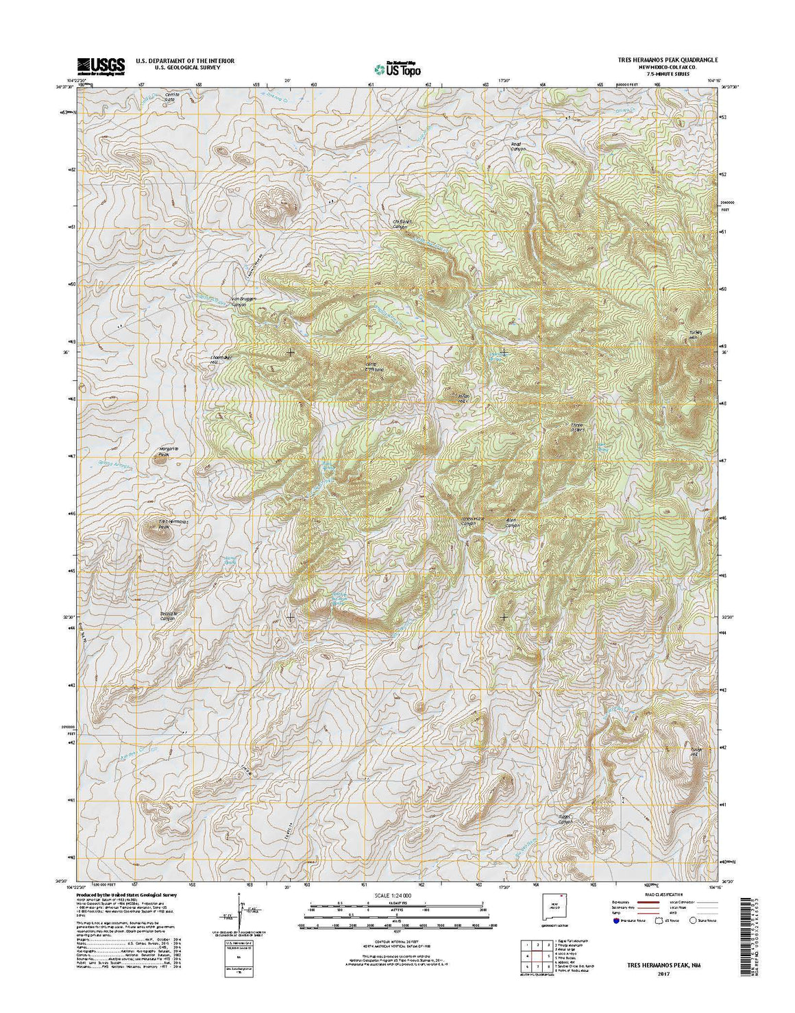 Tres Hermanos Peak, NM