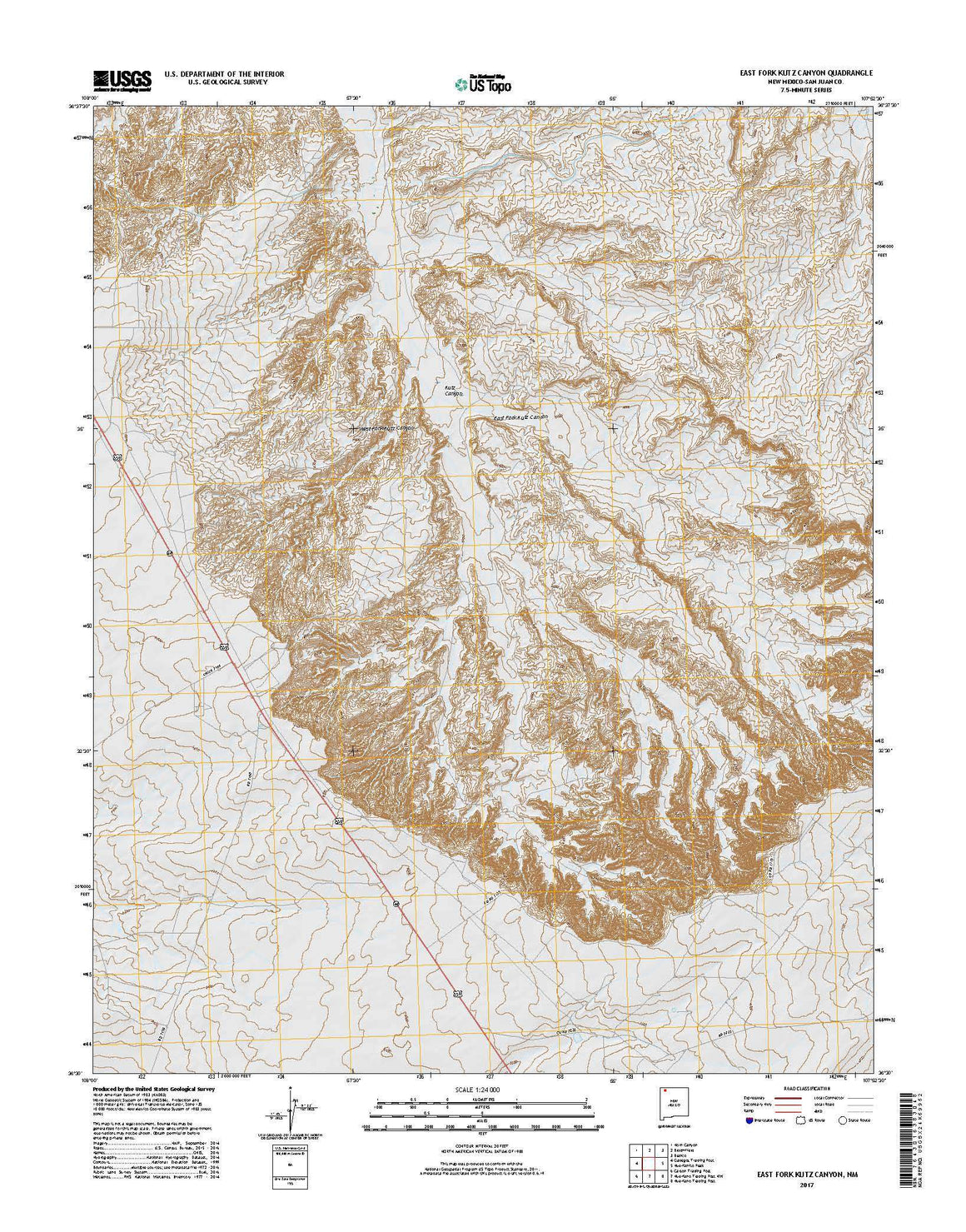 East Fork Kutz Canyon, NM