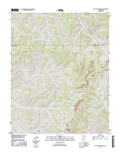 Five Lakes Canyon NE, NM