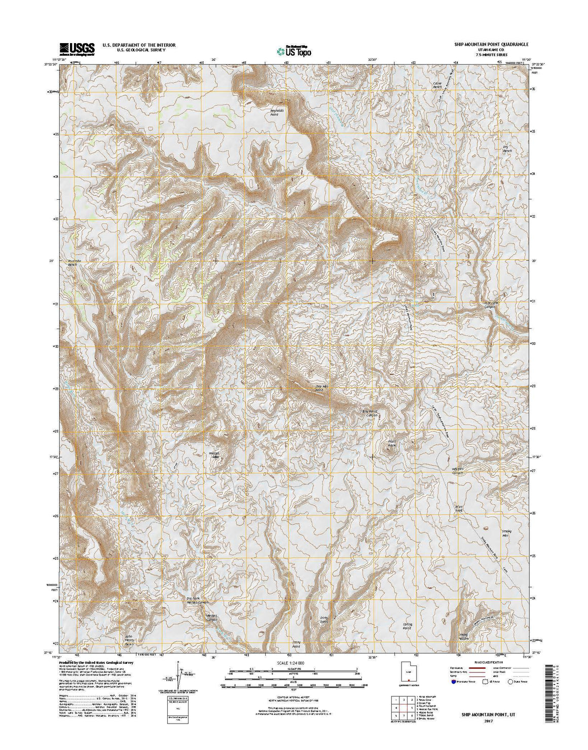 Ship Mountain Point, UT