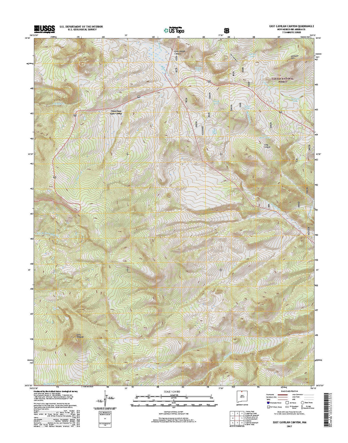 East Gavilan Canyon, NM