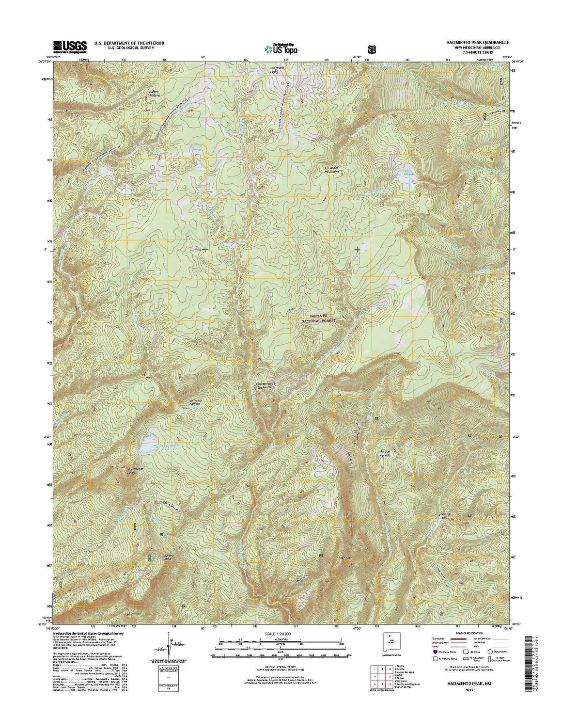 Nacimiento Peak, NM