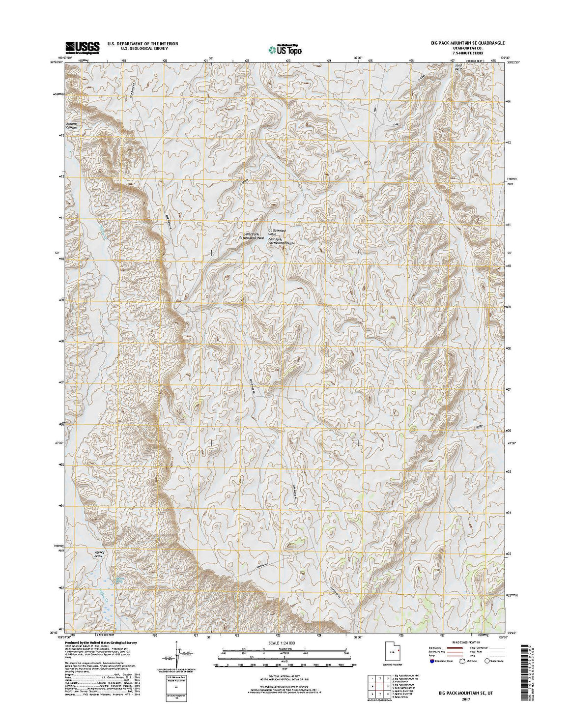 Big Pack Mountain SE, UT