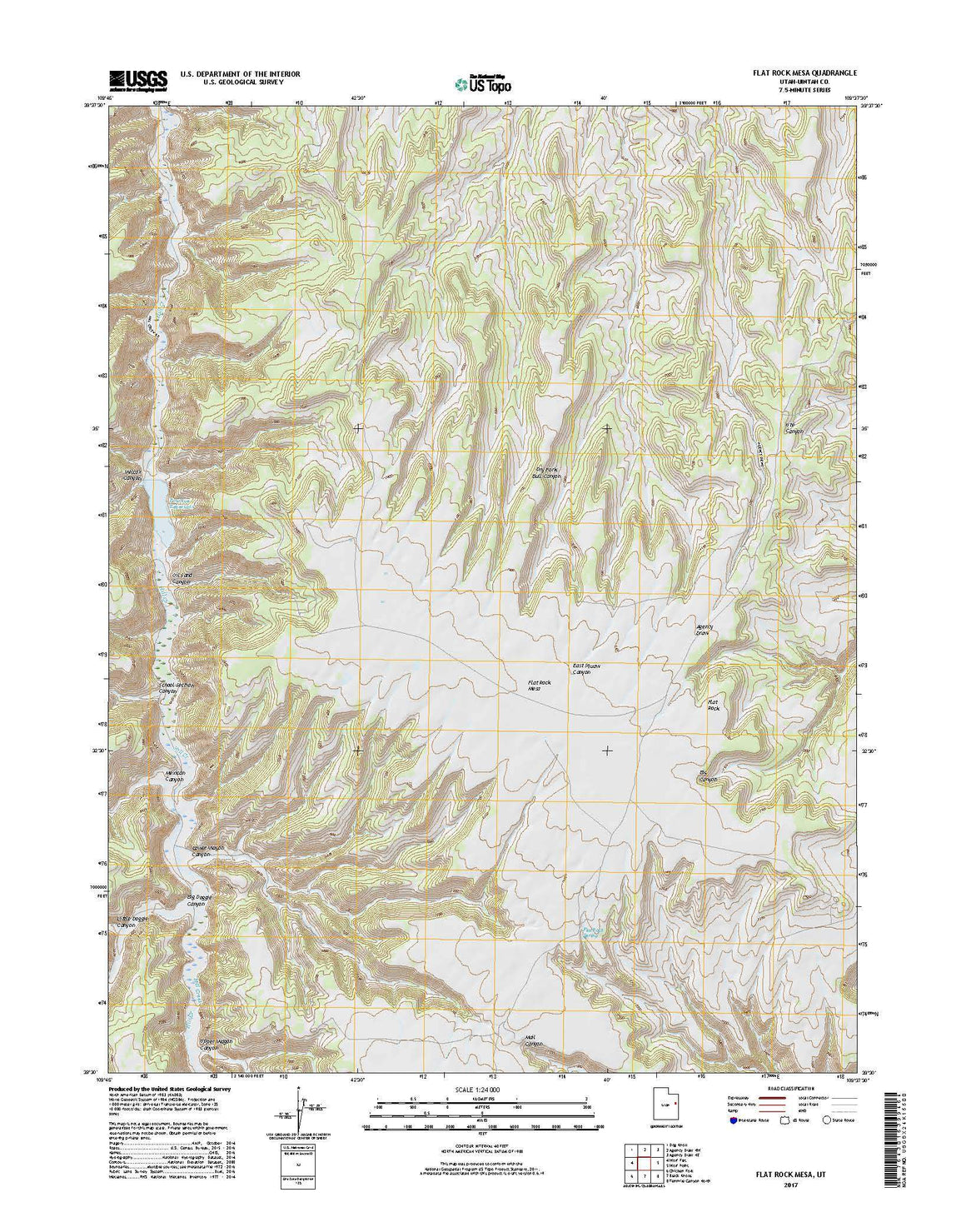 Flat Rock Mesa, UT