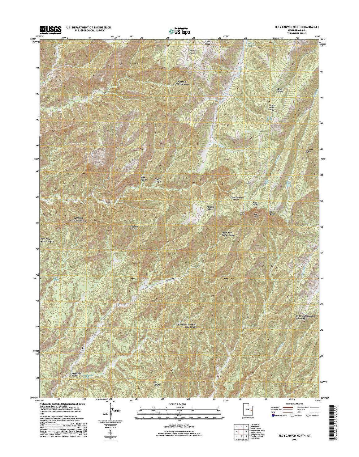 Floy Canyon North, UT