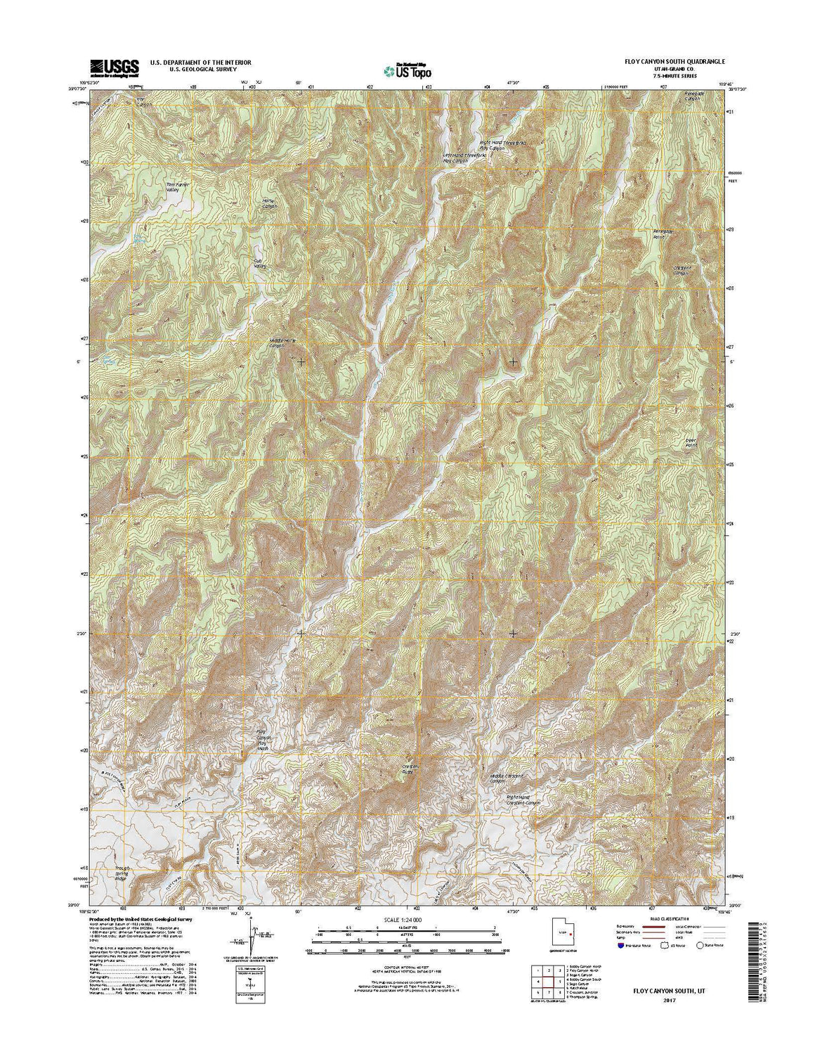 Floy Canyon South, UT