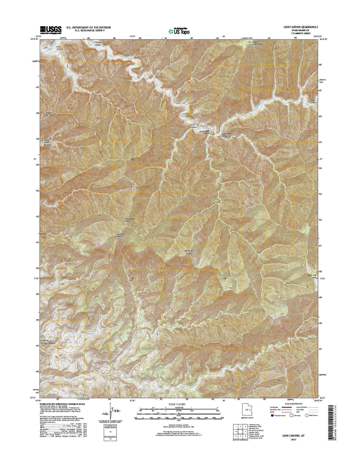 Lion Canyon, UT