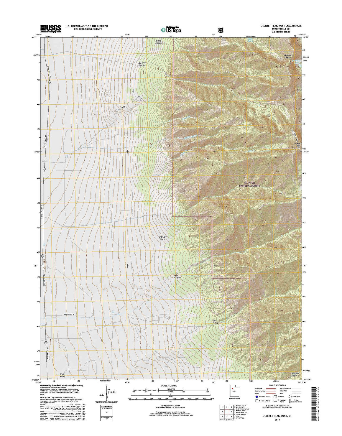 Deseret Peak West, UT