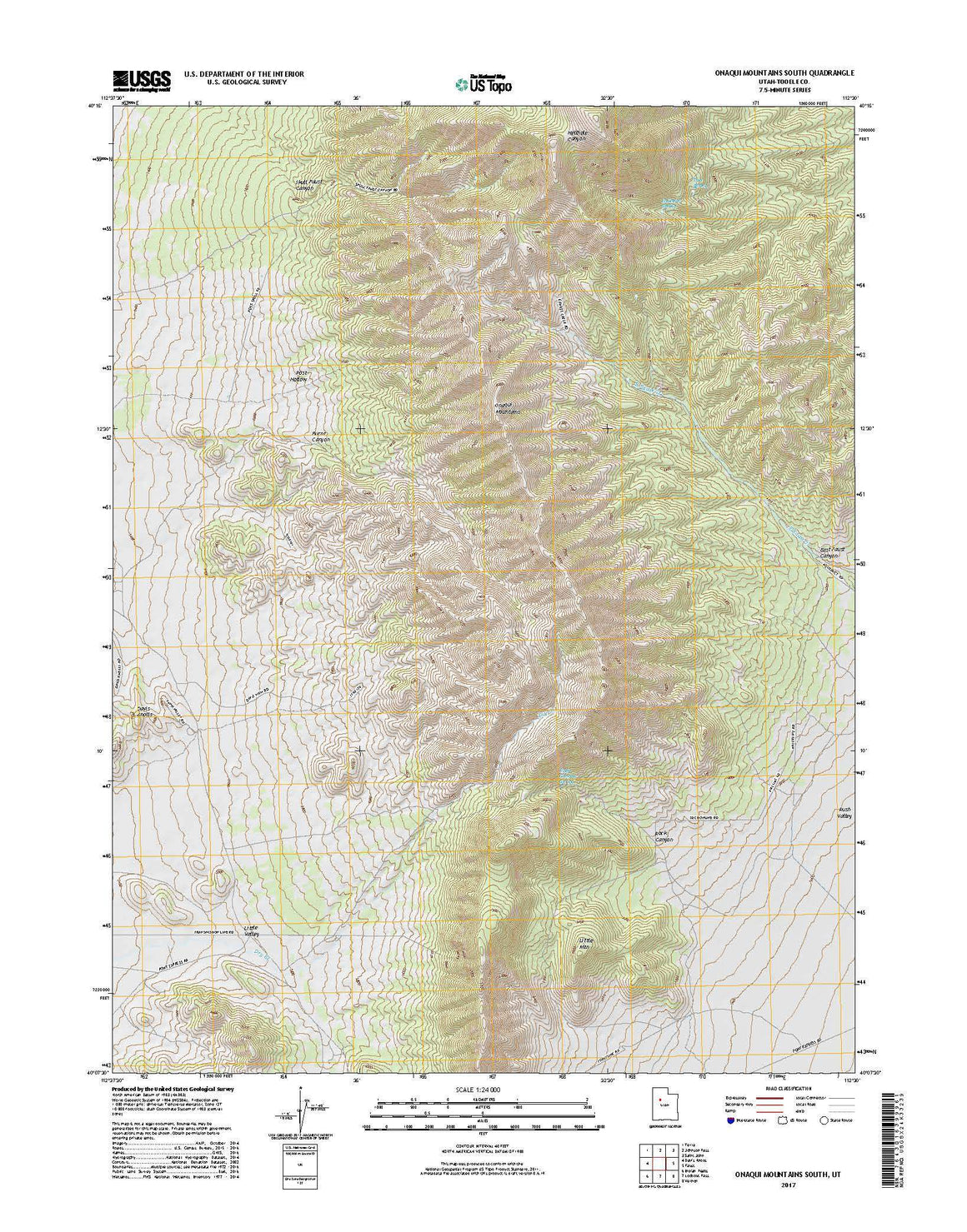 Onaqui Mountains South, UT