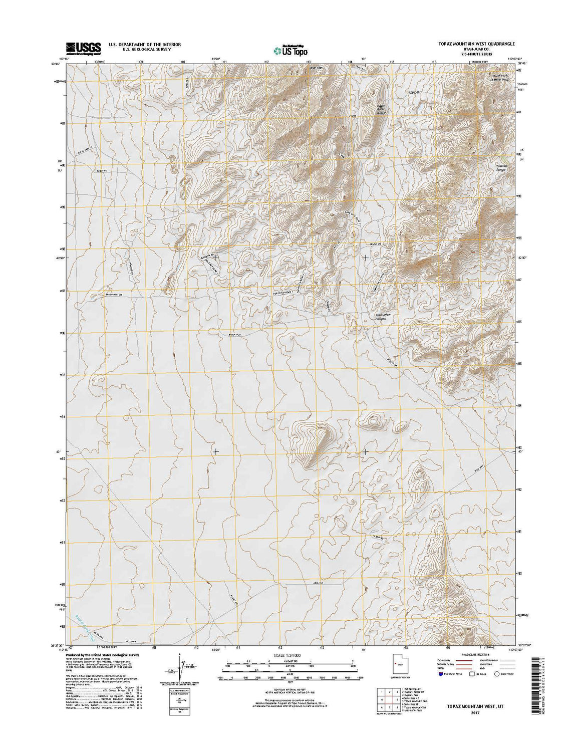 Topaz Mountain West, UT