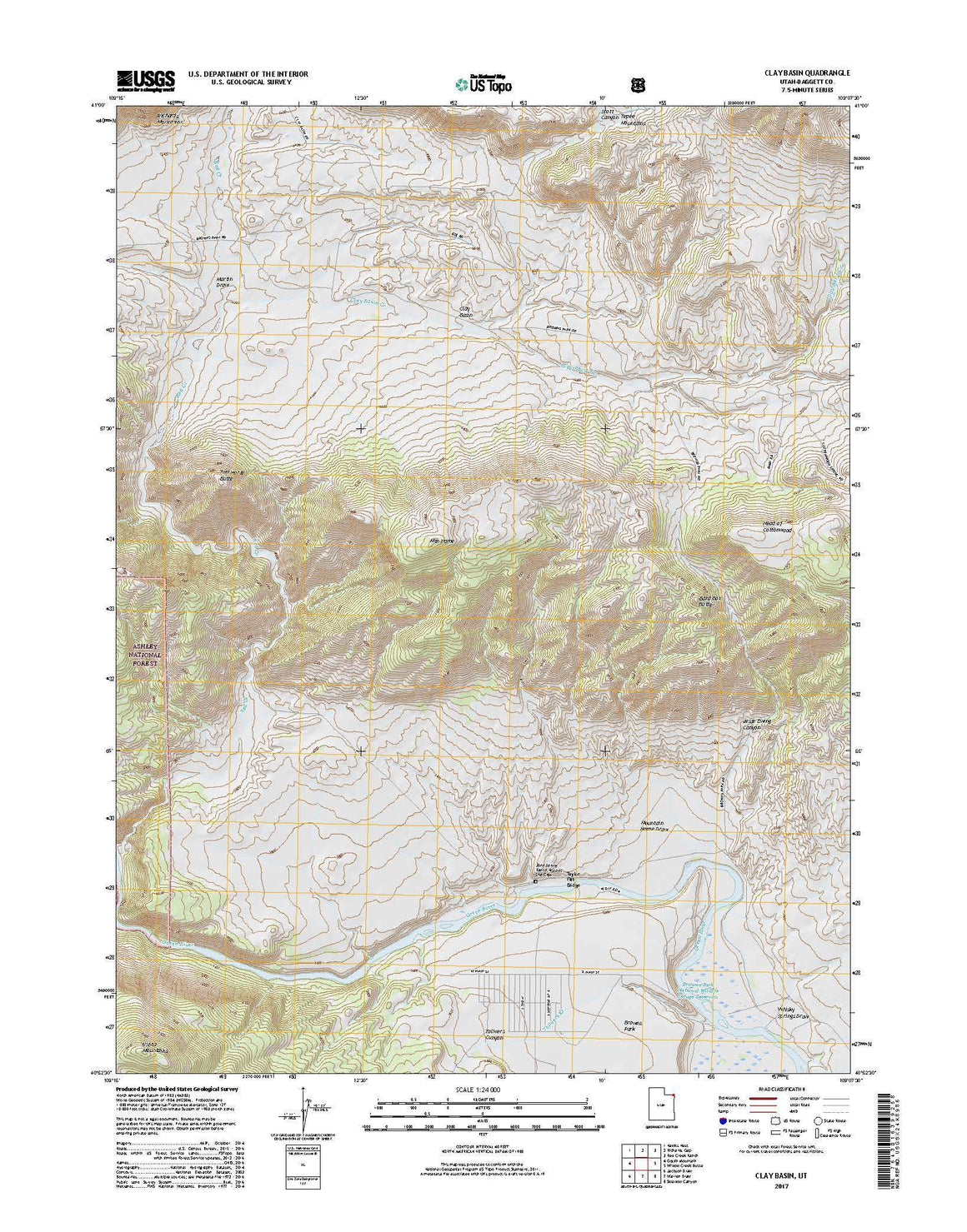Clay Basin, UT